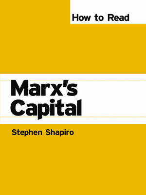 cover image of How to Read Marx's Capital